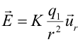 formula for electric field intensity