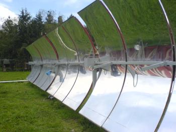 Parabolic Cylinder Solar Collector