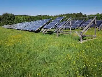 Rent land for solar panels