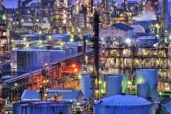 List of the major petroleum products refining described
