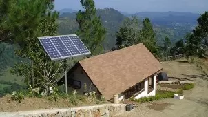 Parts and elements of a photovoltaic solar installation